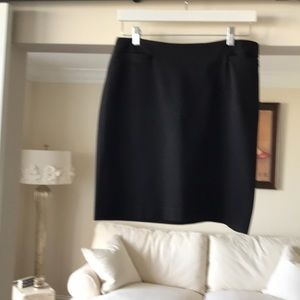Black pencil skirt